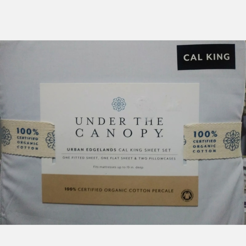 New Under the Canopy California King sheet set